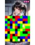 【Android APK ファイル版・着エロに特化！】もざ消し！ パート1 〜モザイク風ブロックをなぞって消す爽快パズルゲーム〜