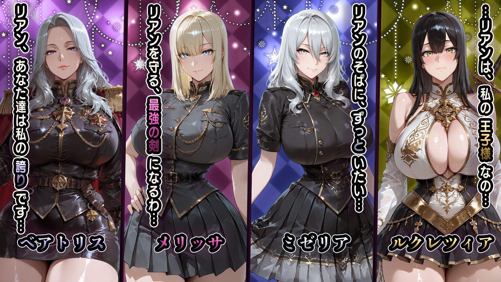 NTRファンタジー 堕落と支配の連鎖 -帝国女子たちの陥落- 視線 4