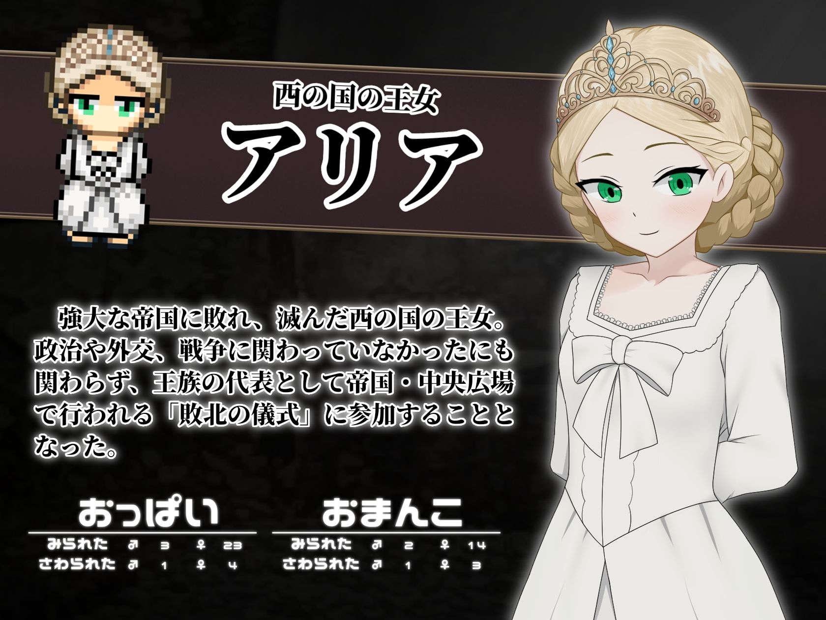 マケヒメゼンラ 〜敗戦国の姫君は中央広場で全裸にされる〜 画像4