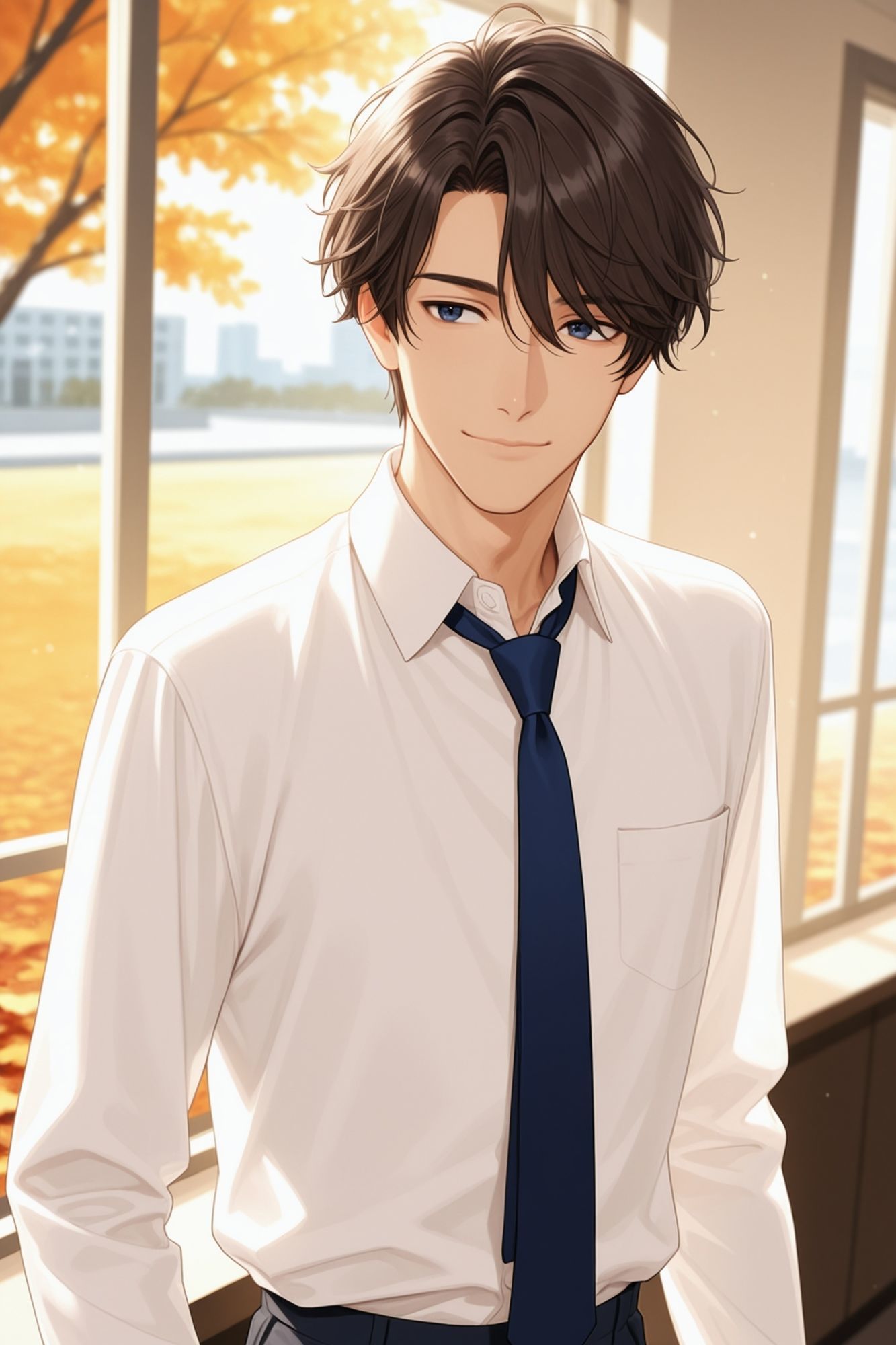 深夜のスケッチ――・蒼介――甘く切ないラブストーリー。〜 一緒に戦った夜は、恋になる 〜【高品質AIイラスト＋BGMで紡ぐ、インタラクティブ恋愛フォトストーリー】 画像1