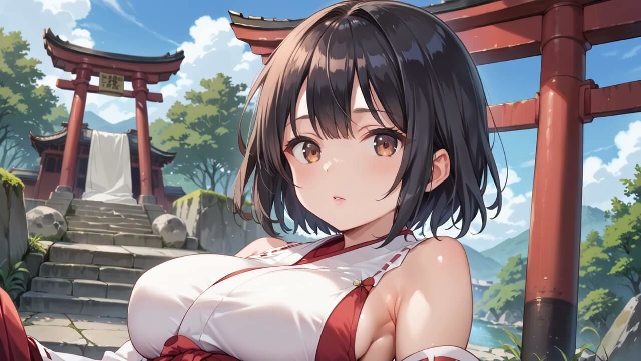 神聖巫女ちゃんが、搾精治療致します！ 画像3