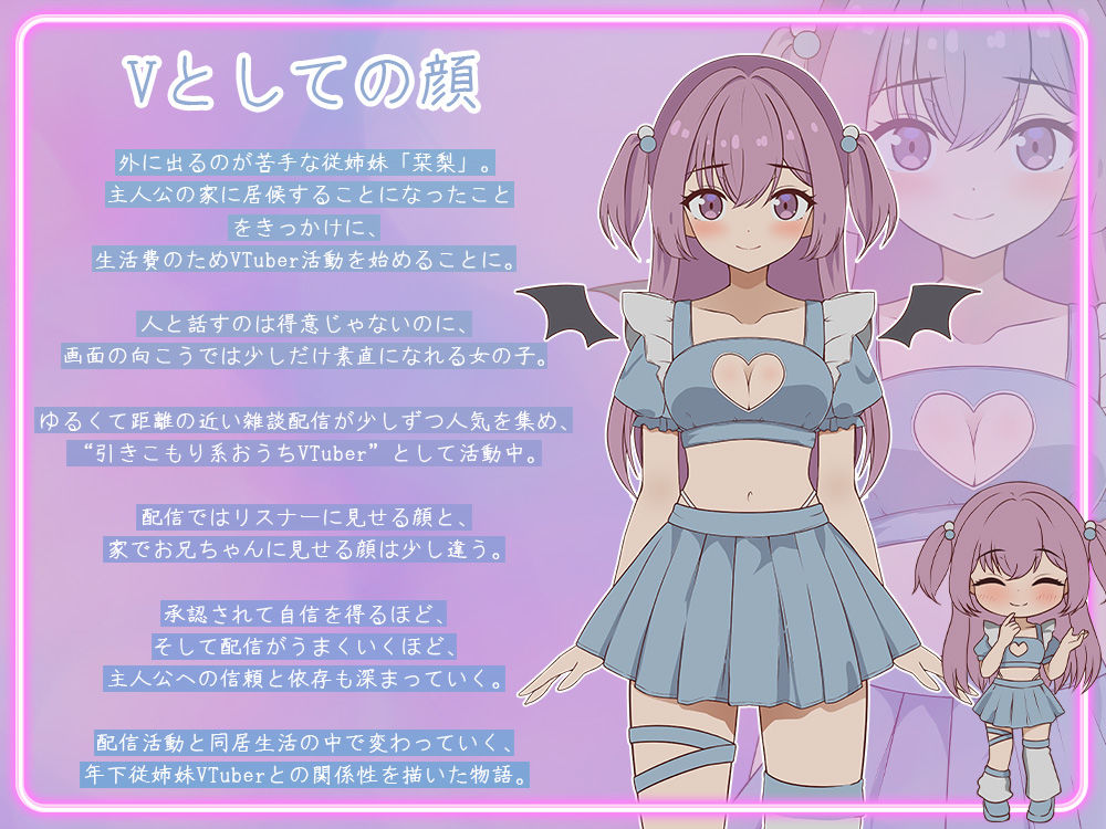 突然同居した従姉妹はVTuberになるらしい-俺だけが知る秘密の素顔- 画像3
