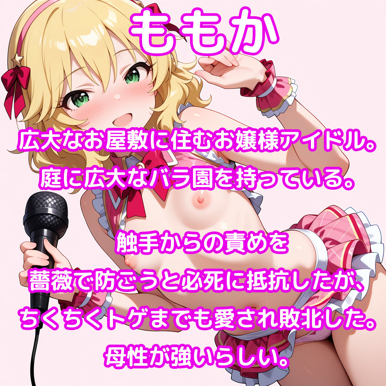 ももありでした。〜お嬢さまは触手なんかに負けない〜 触手無限ガチャ 【課金...のサンプル画像3