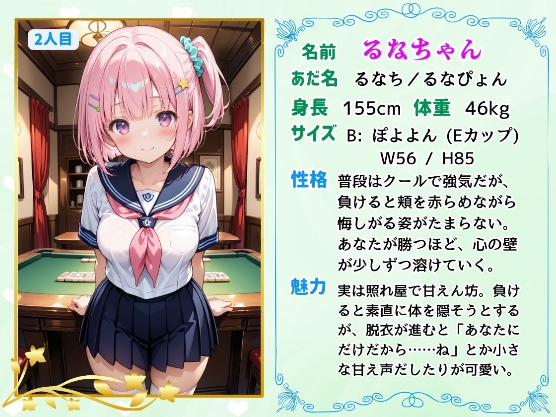 【麻雀ゲーム】コスプレ半脱衣麻雀ゲーム  〜コスプレは全部脱がない方が興奮するでしょう！〜 画像3