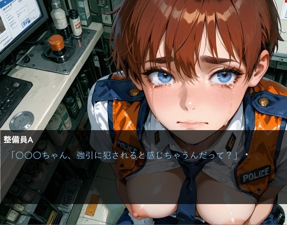 『5分でヌケるデジタルエロストーリー  汎用人型作業機械の女性搭乗員が肉便器に堕ちるまで』 画像3