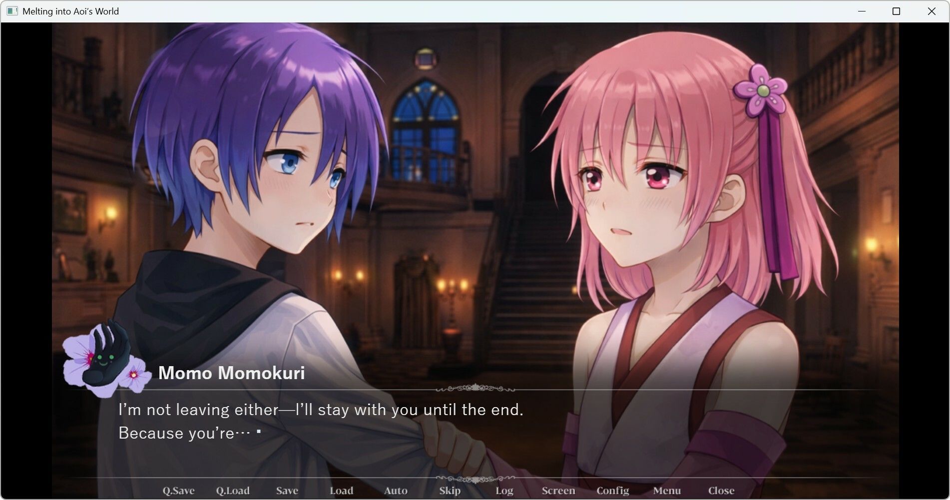 Melting into Aoi’s World