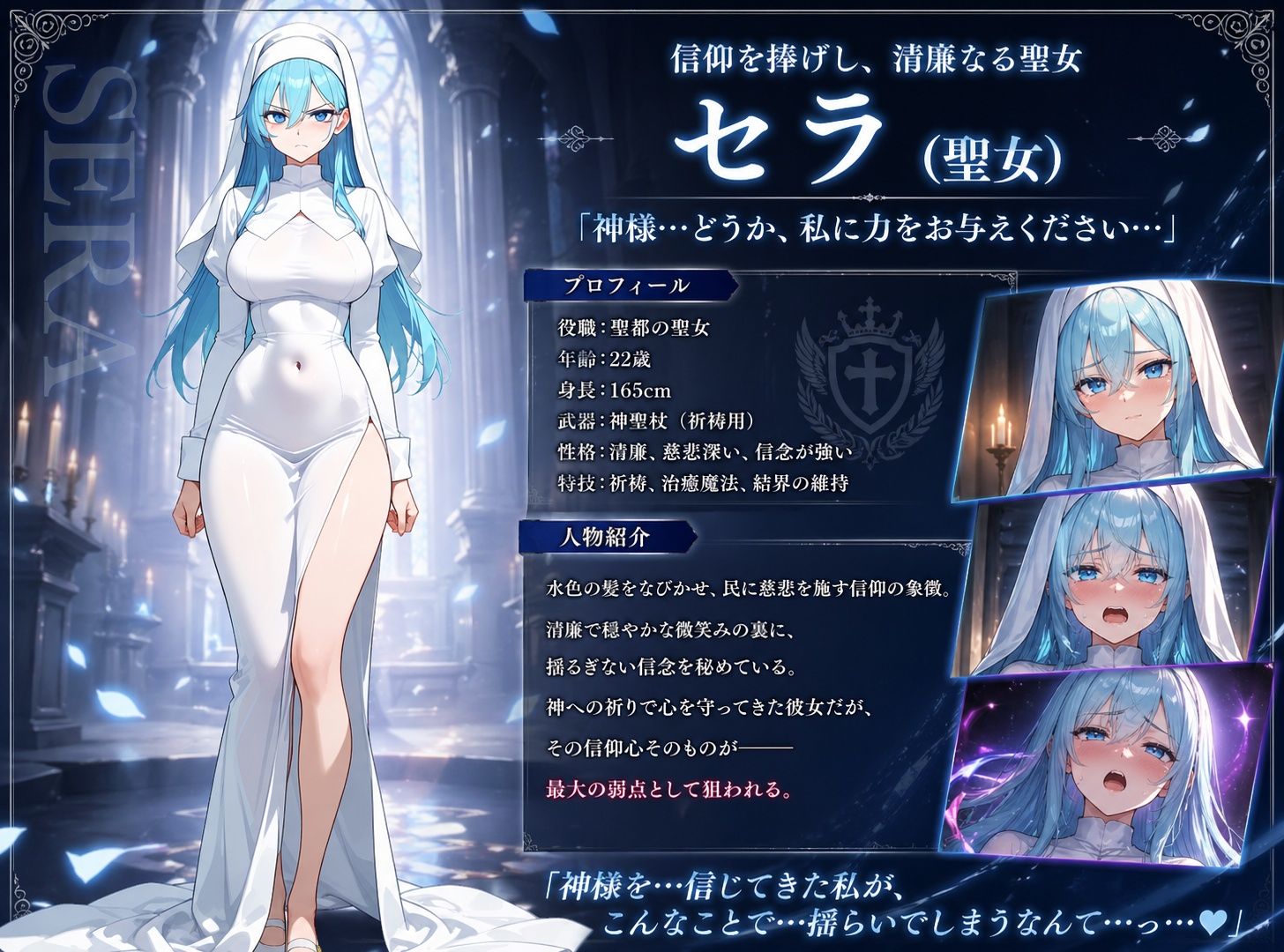 堕ちた聖域～催●に囚われた三人の女～_3