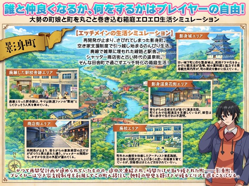 影身町SIM  箱庭エロエロ生活シミュレーション サンプル2
