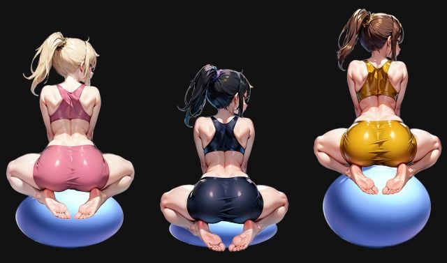 おしり叩き サンプル画像 3