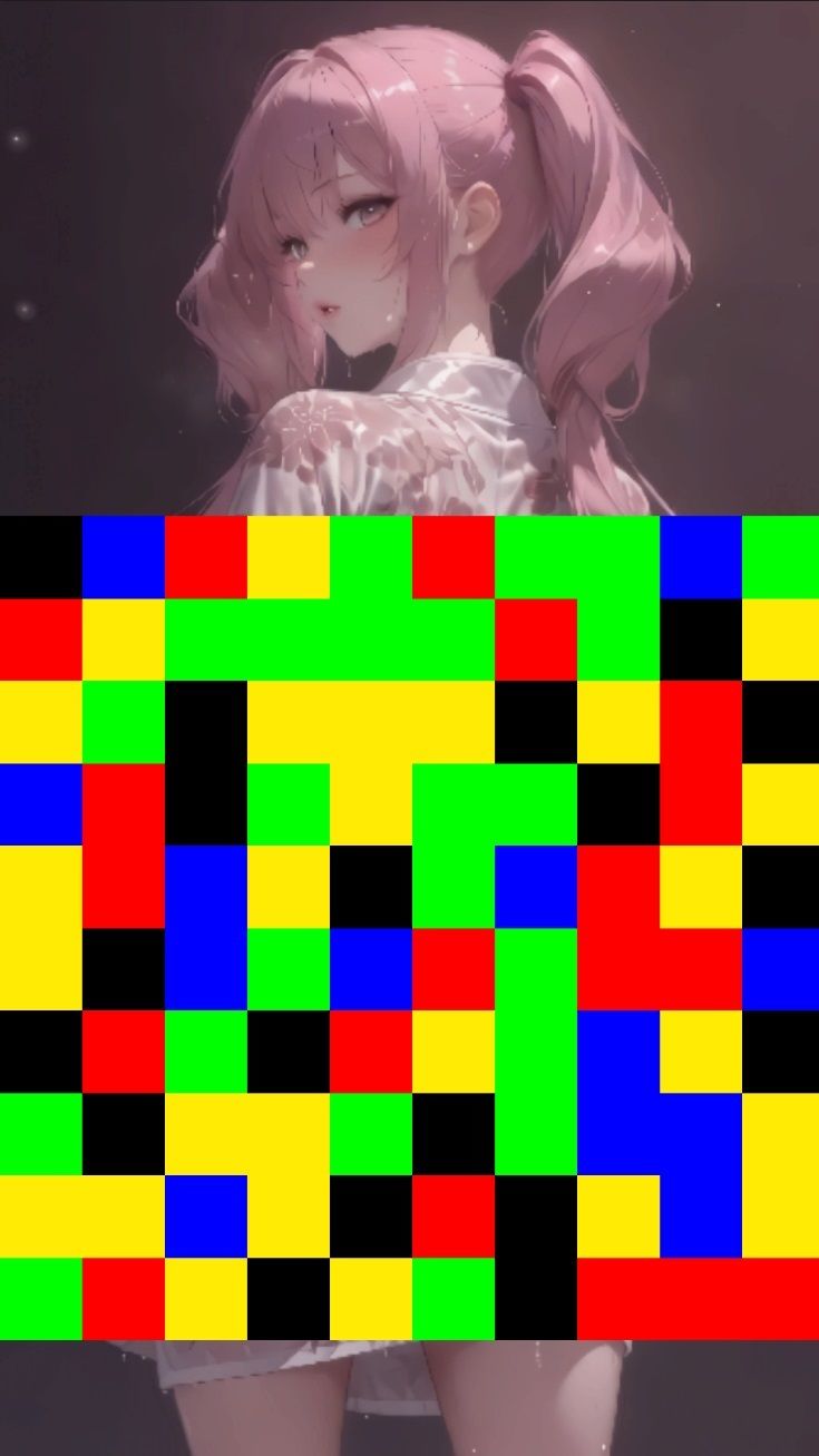 【 シームレス動画・着エロに特化！】もざ消し！ パート3 〜モザイク風ブロックをなぞって消す爽快パズルゲーム〜 サンプル2