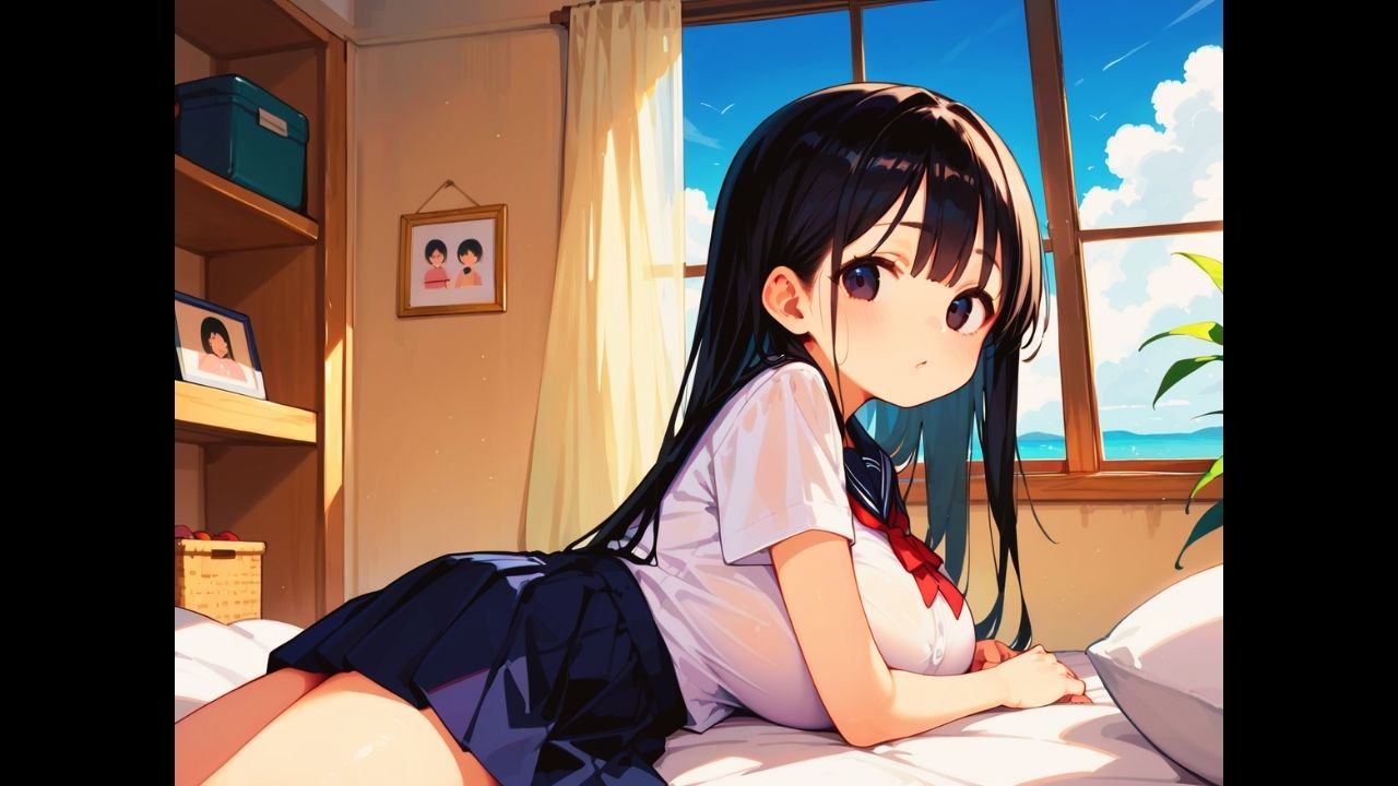 地味子ちゃんとえっちな夏休み。のサンプル画像3