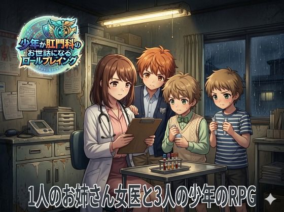 少年が肛門科のお世話になるロールプレイング