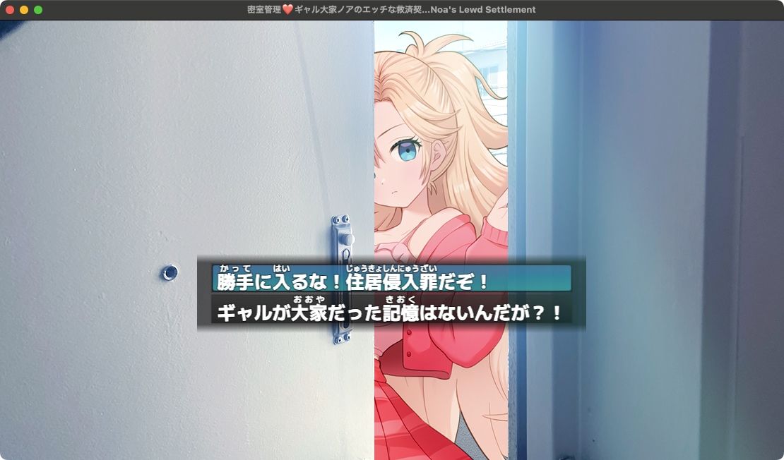 密室管理（はぁと）？ギャル大家ノアのエッチな救済契約（はぁと）？Gyaru Landlord Noa’s Lewd Settlement 画像4