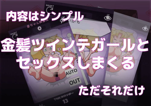 おエッチシミュレーター・豪 〜性欲強めの金髪ツインテガール〜 サンプル1