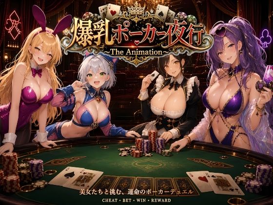 爆乳ポーカー夜行 〜The animation〜のタイトル画像