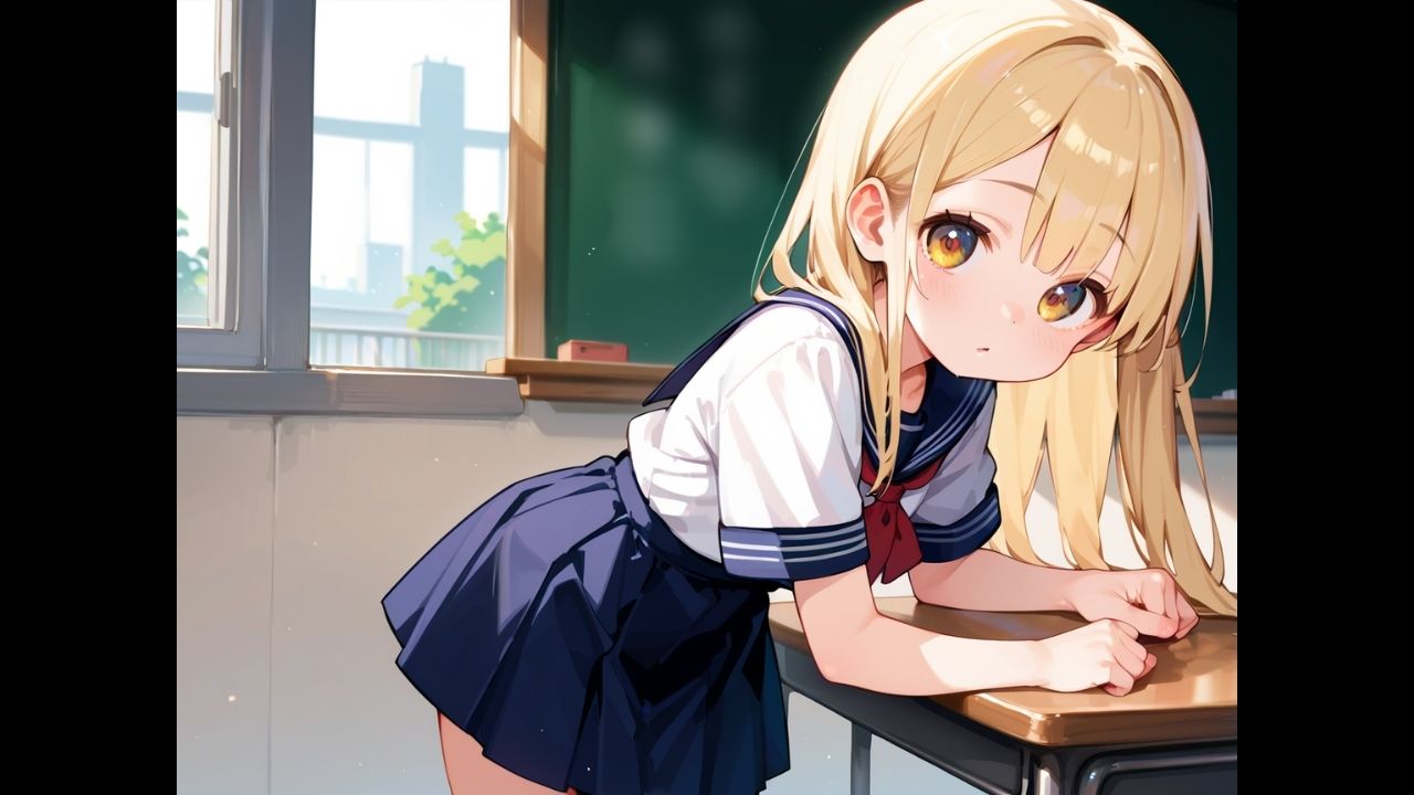 金髪美少女わからせ教室。のサンプル画像3