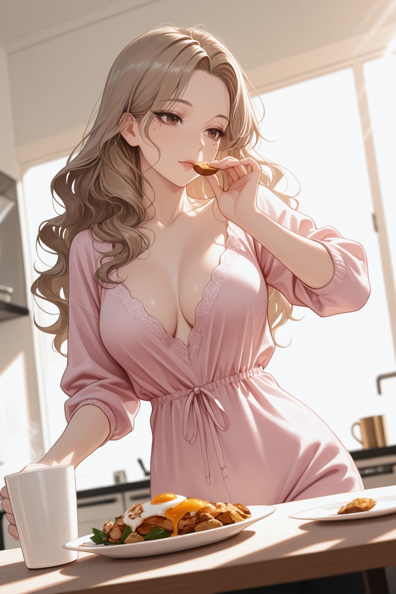 昼は美容皮膚科看護師、夜はキャバ嬢――27歳・詩織の日常【BGM付きフォトストーリー】 画像2
