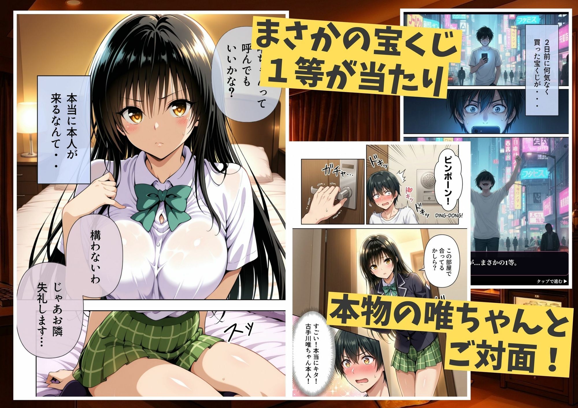 デリヘルっ娘！古手川のブロック崩しゲーム 画像2