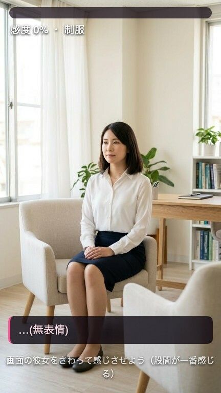【実写級おさわり】無表情カウンセラーは何をされても顔を変えない 〜でも感度メーターは嘘をつけない〜 画像2