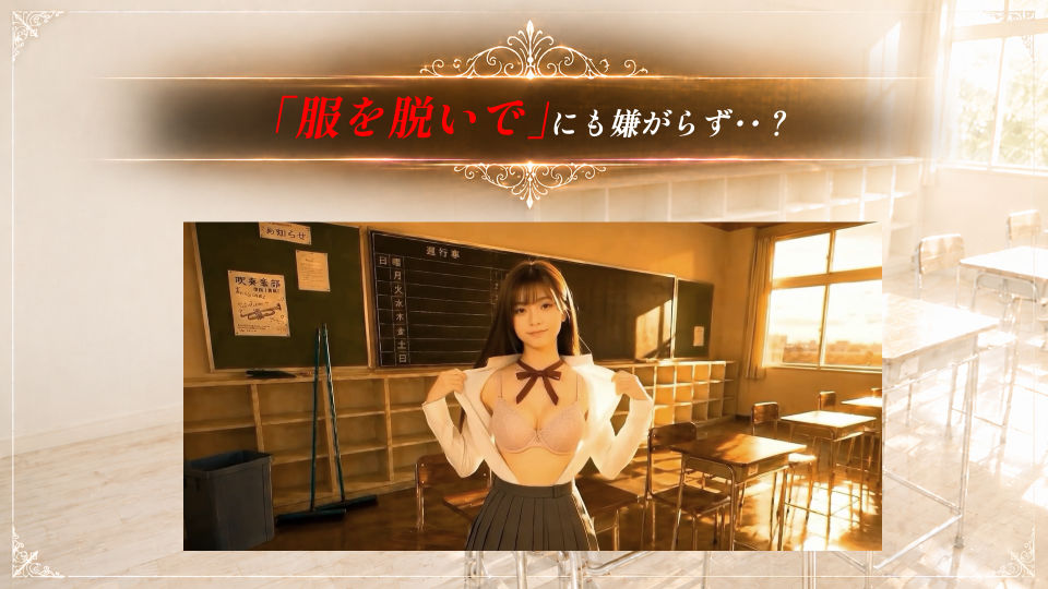 【無料エロ漫画】d_782684 【4Kフル実写版/フルボイス】巨乳生徒会長のオナニーを見つけ教室で中出しセックスした件【JK教室オナニーシリーズ】〜桜井しおり編〜(たらたり)