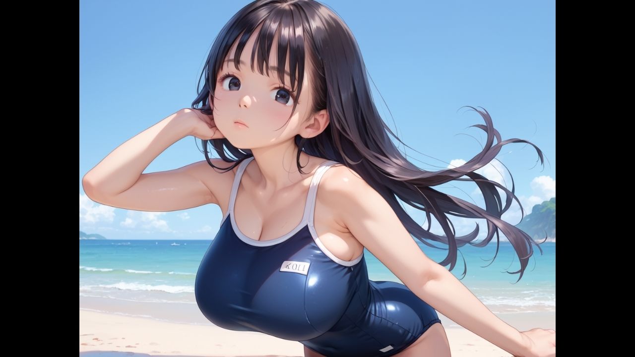 スク水えちえち委員長。【たっぷりボリューム40枚!】 画像2