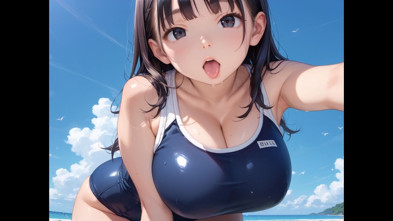 スク水えちえち委員長。【たっぷりボリューム40枚!】 画像3