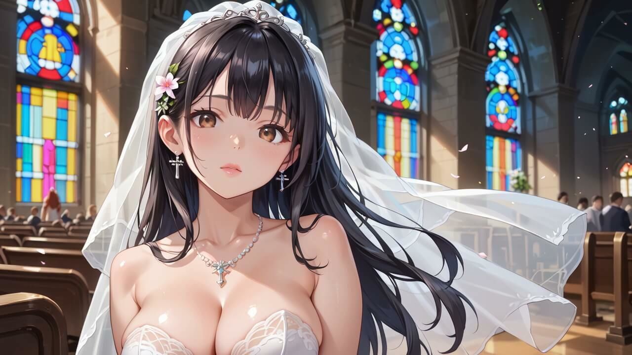 寝取られ花嫁 〜誓いの教会で、夫の隣で堕とされて〜 サンプル2
