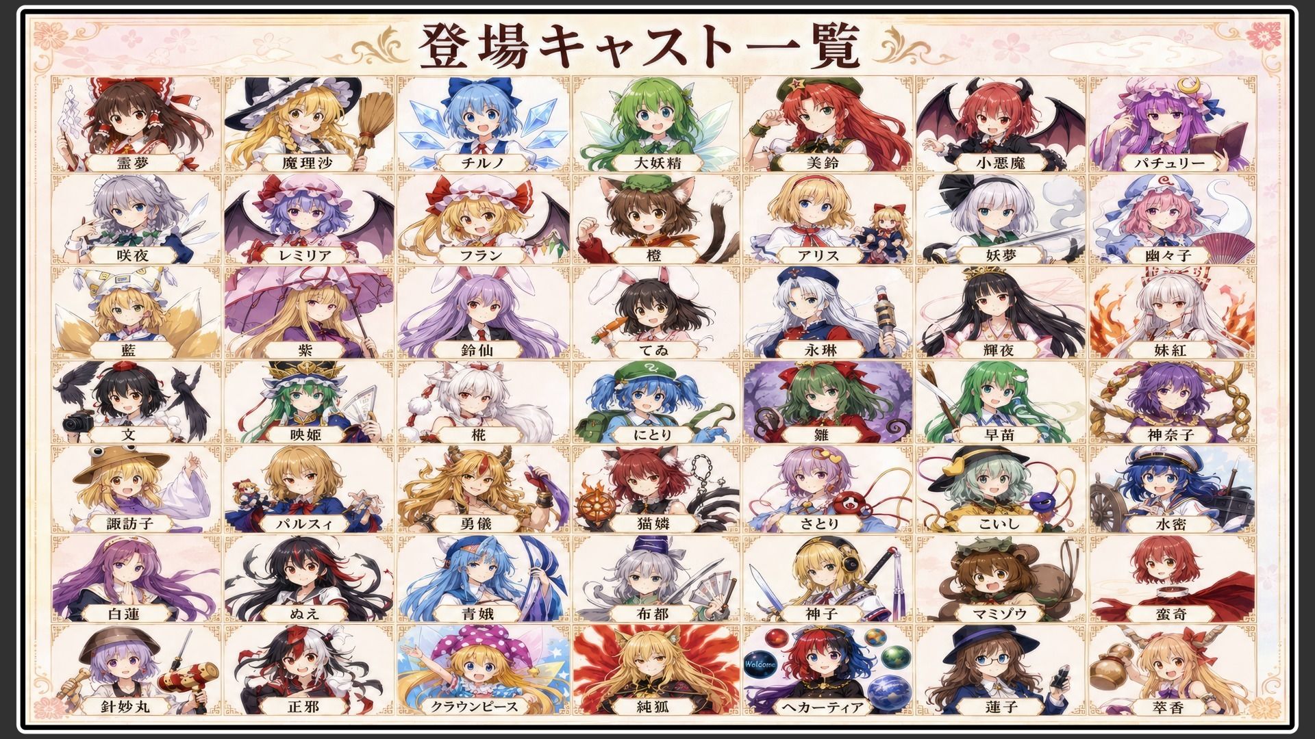 【東方幻想郷ソープランド〜50人から選ぶだけ！全キャスト奉仕の王様プレイ】 画像2