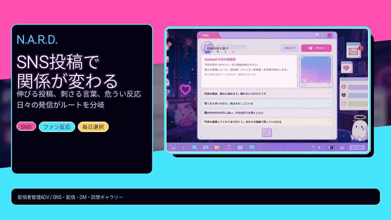 NARD 配信者をプロデュース! 何でもやるって言ったよね? 画像6