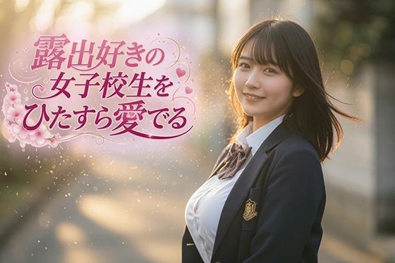 露出好きの女子校生をひたすら愛でる