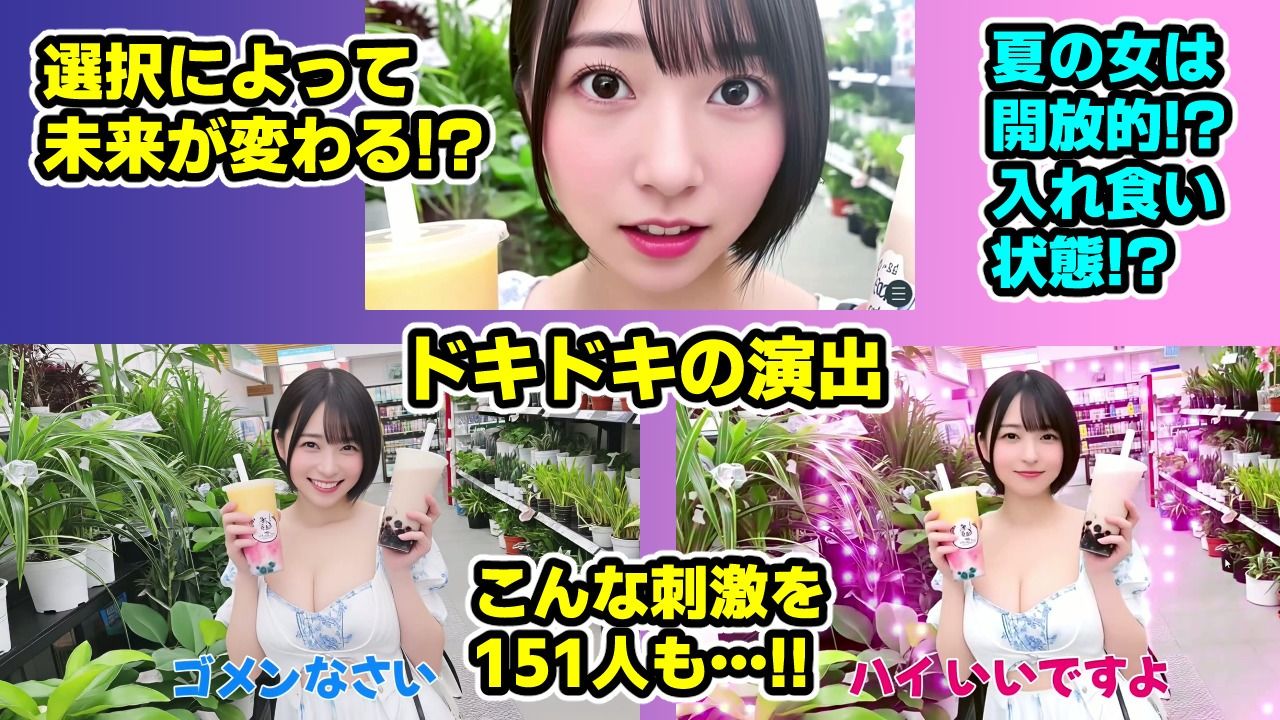 ナンパマスター2〜151人のナンパ図鑑完成を目指せ！！〜夏のリゾート編【いきなり極限リーチ！！ 即興奮！！脳汁ドバドバナンパゲーム！！】 画像5