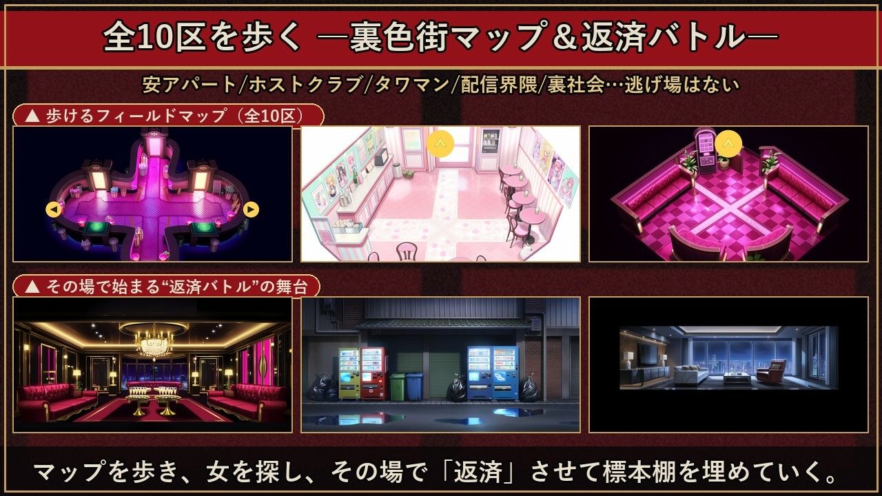 完済できない女たち― 闇金・裏色街・加害者経営RPG ― 画像7