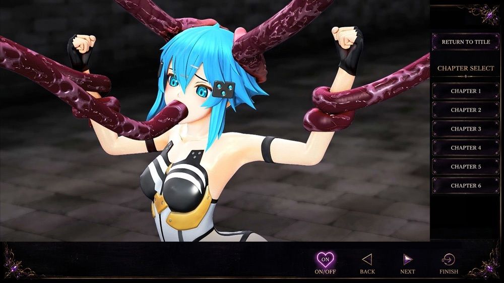 氷の狙撃手シノン3エロトラップダンジョン好きなシーンを自由再生できる3DCG操作型アニメ サンプル画像8