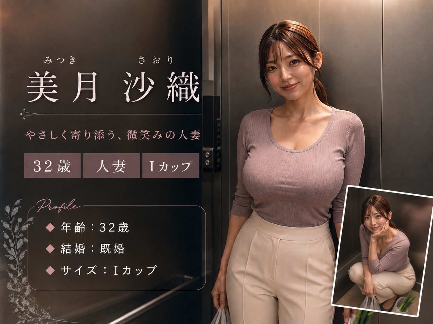 【フル実写動画】密室エレベーターに閉じ込められヤリマン巨乳人妻/ギャル/アイドルと中出しセックスした件 画像1