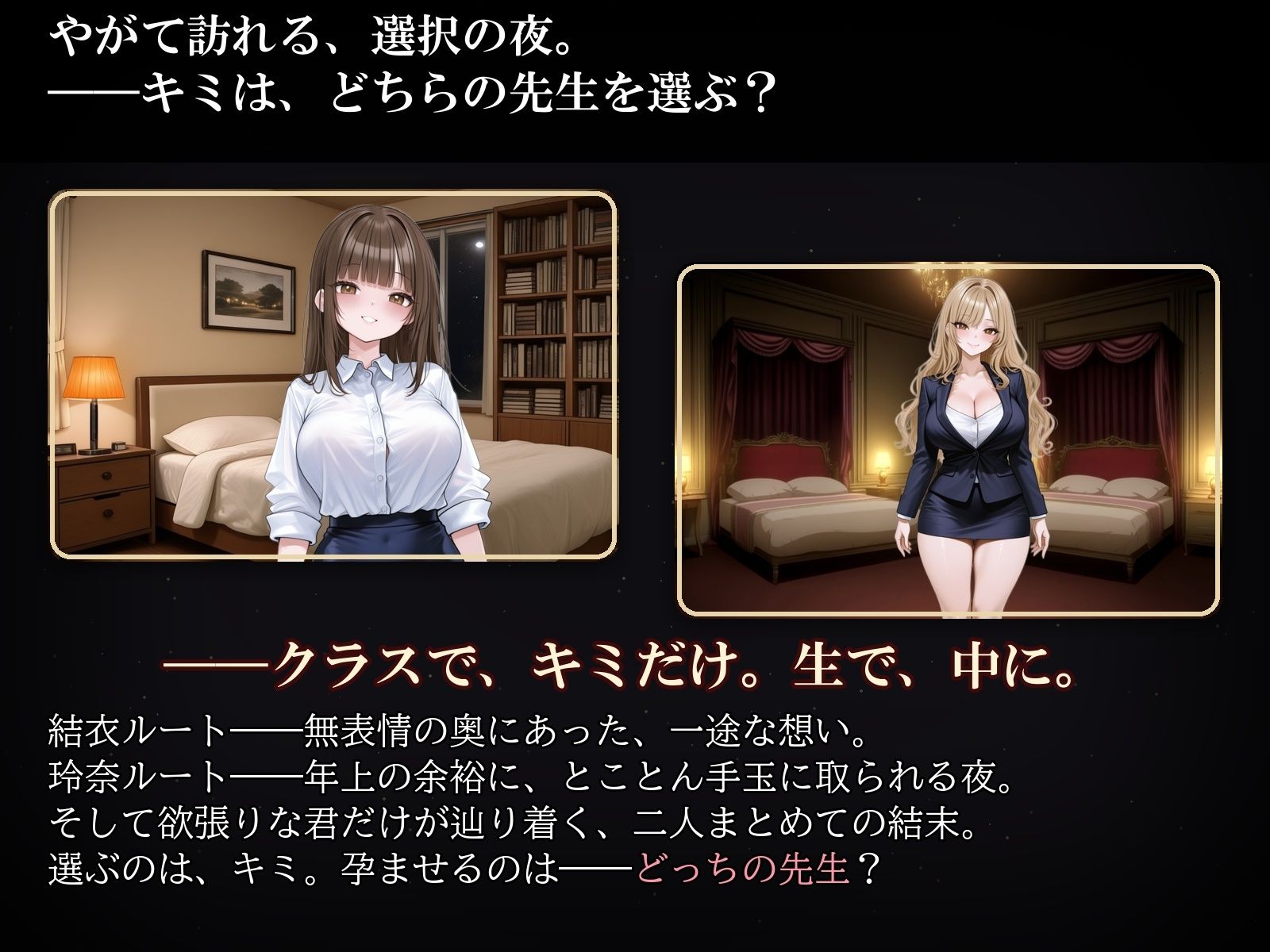 先生とペアで妊活実習 〜クラスで俺だけ中出し許可されてる件〜 画像5