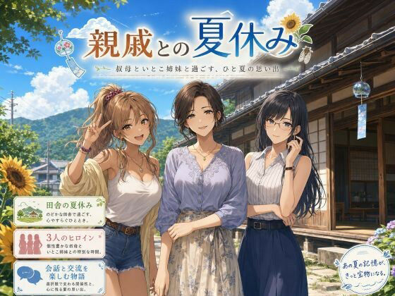 親戚との夏休み〜叔母といとこ姉妹と過ごすひと夏の思い出〜 d_794611 2026/07/17image