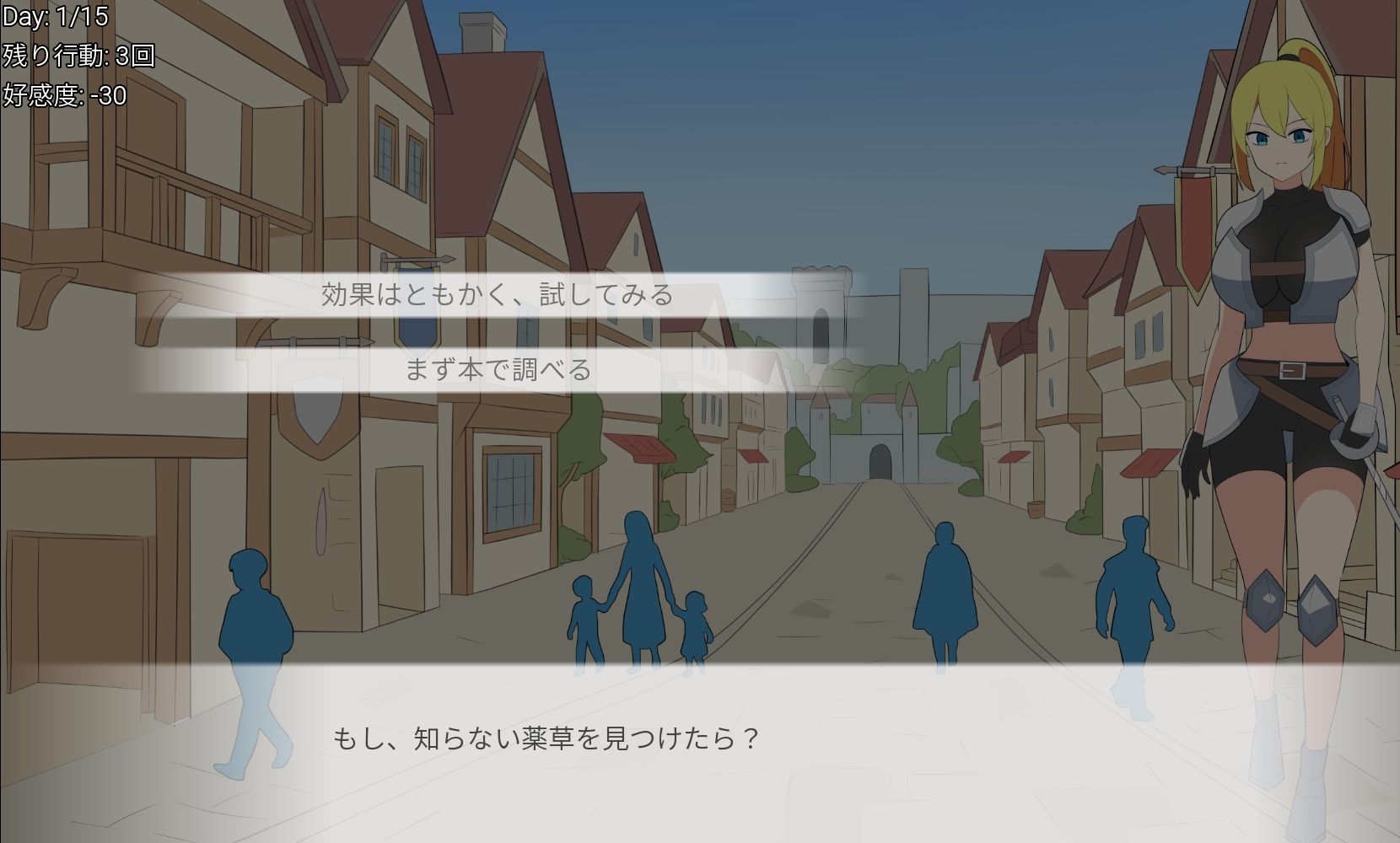 高慢な女騎士を15日間で落とす話 画像2