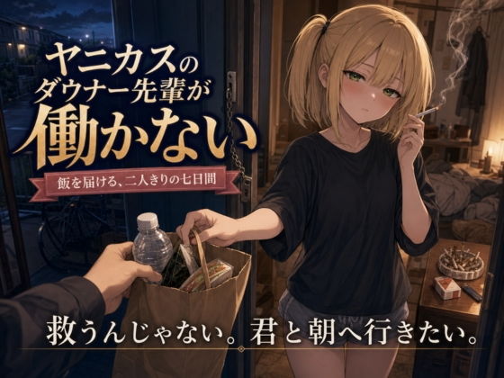 ヤニカスのダウナー先輩が働かない 〜飯を届ける二人きりの七日間〜 攻略 (夜伽設計室)| (d_797324) ヤニカスのダウナー先輩が働かない 〜飯を届ける二人きりの七日間〜 攻略 (夜伽設計室)| (d_797324)