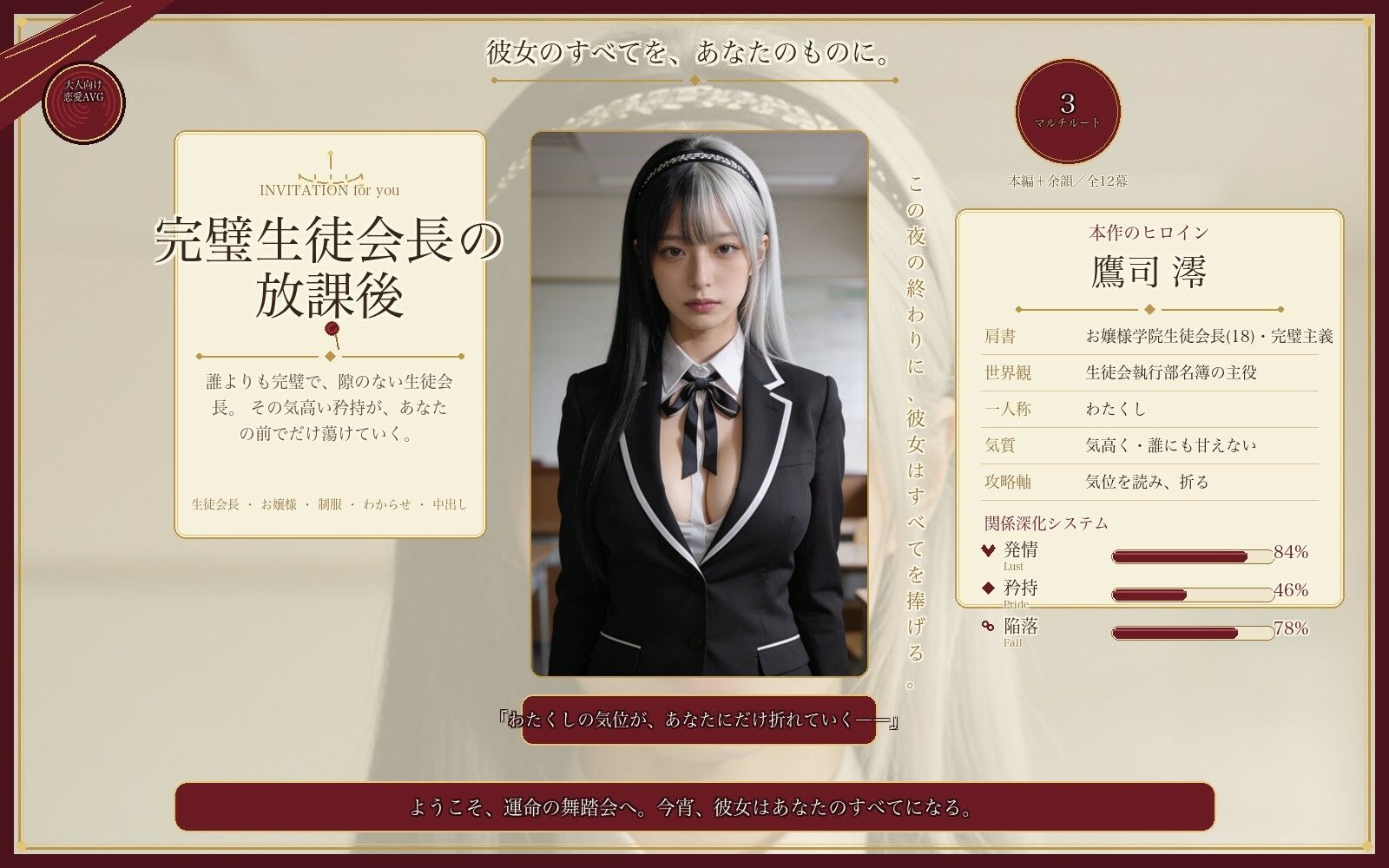 完璧生徒会長の放課後 画像1