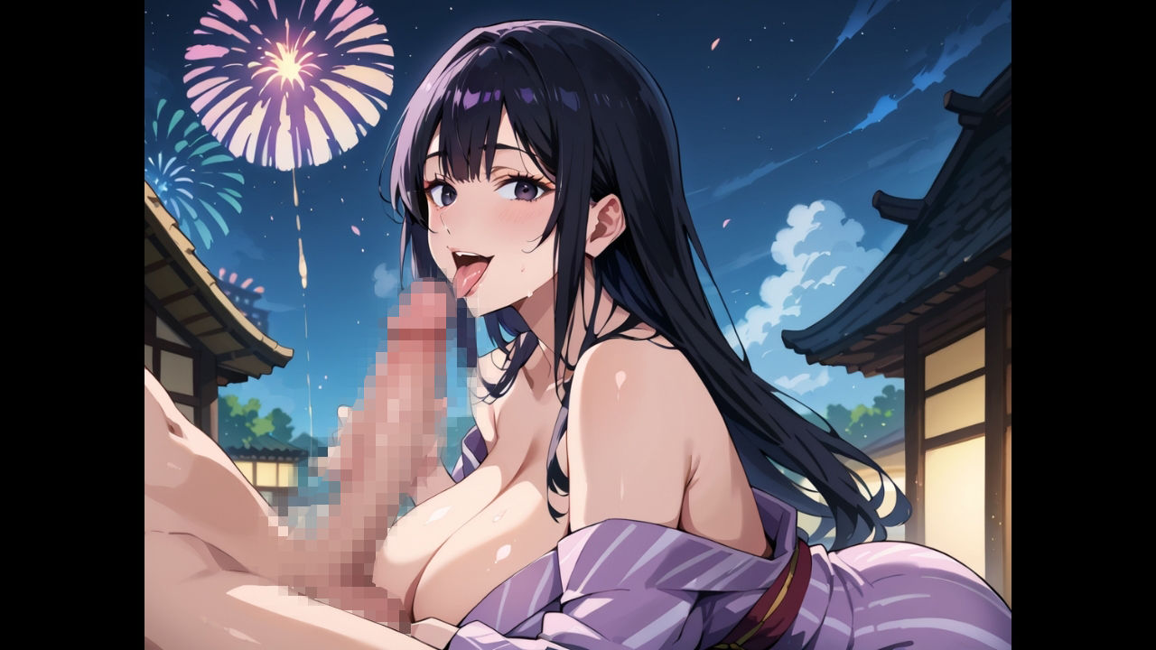 むちむちおねえさんとヒミツの夏祭り。【大ボリュームCG50枚】 画像3