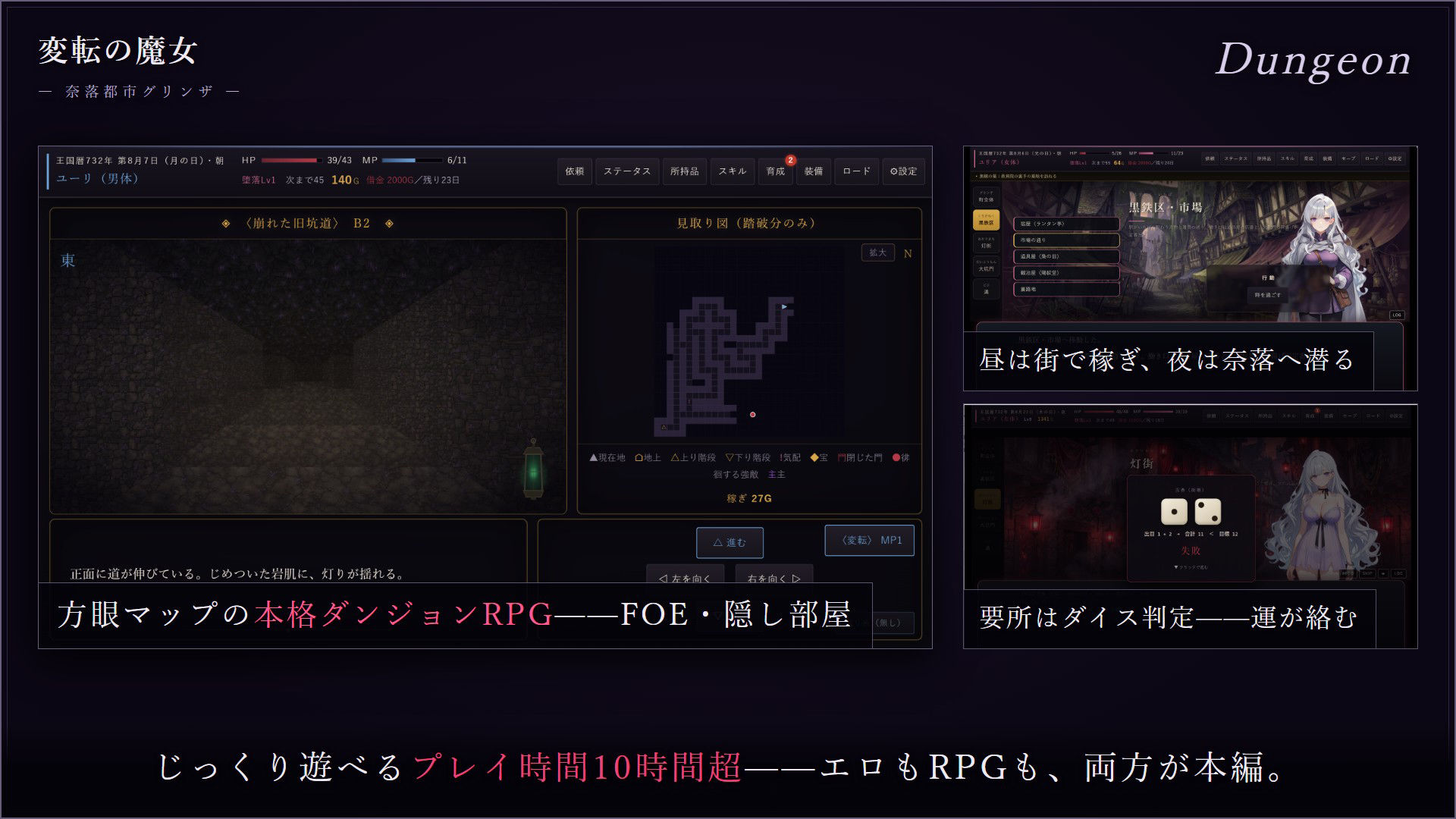 変転の魔女 ー奈落都市グリンザー 画像10