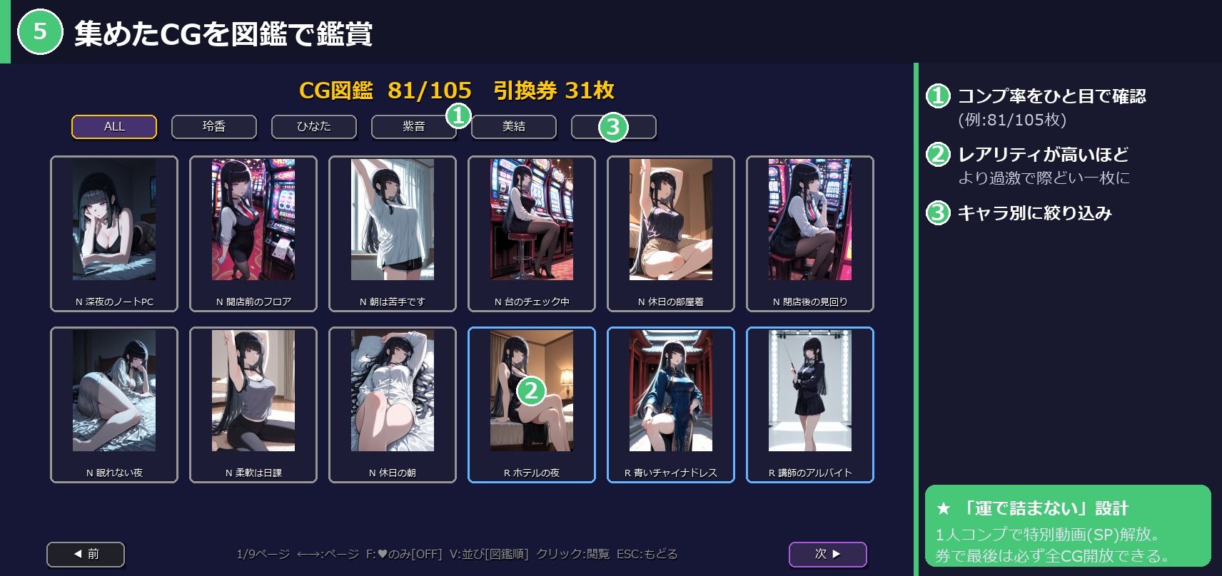 カジノガールズ・コレクション 〜スロットで集める、5人のとっておき〜 画像5