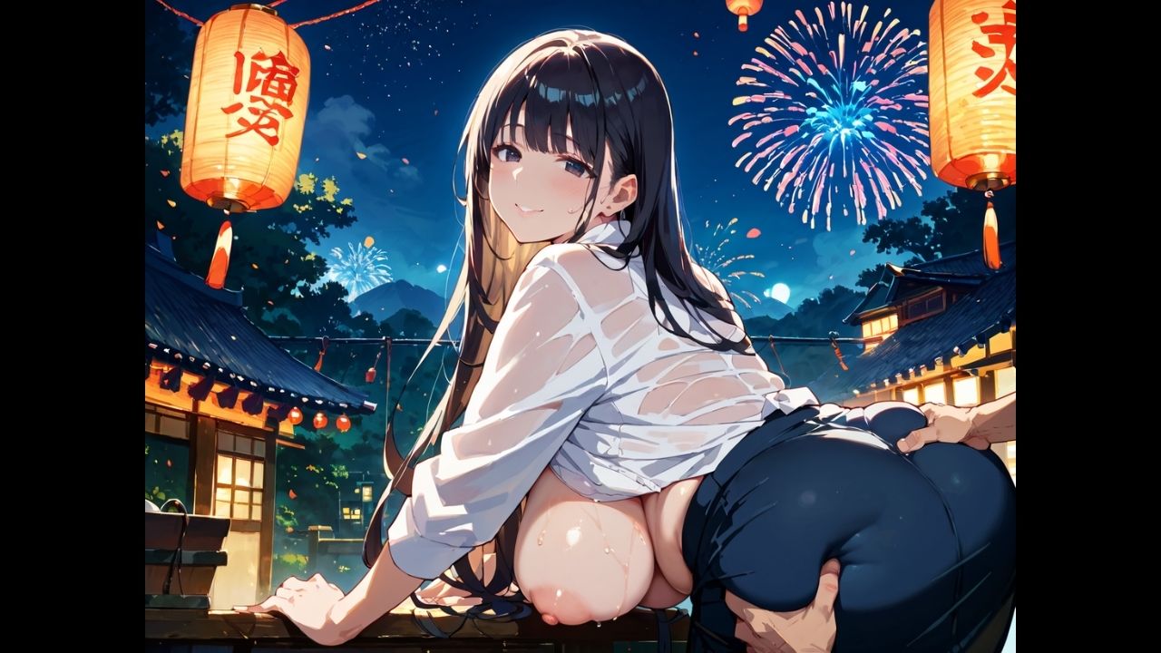 爆乳女上司。〜仕事帰りの花火大会〜【大ボリュームCG40枚】 画像1