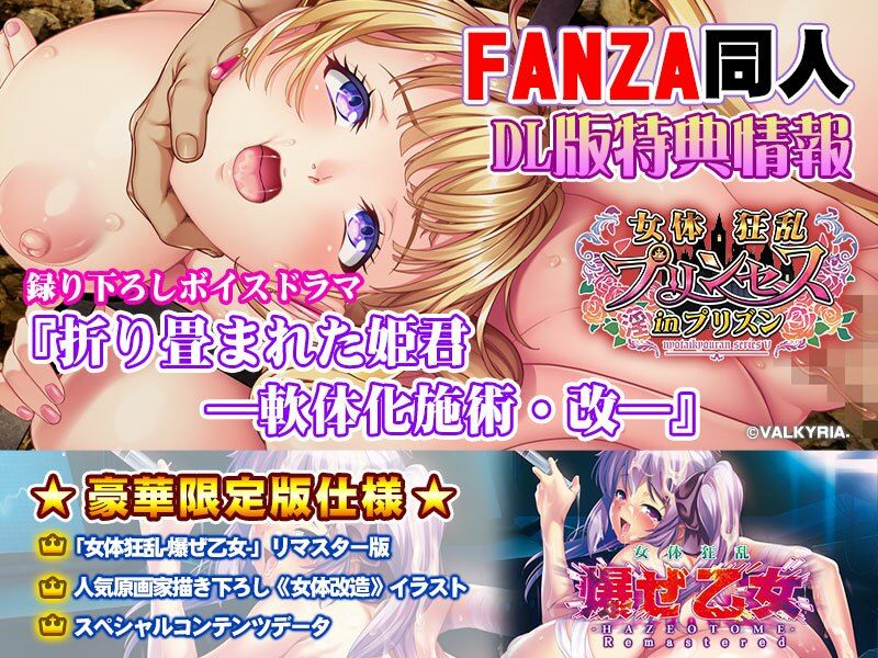 女体狂乱プリンセス inプリズン【FANZA同人限定特典付き】 画像4