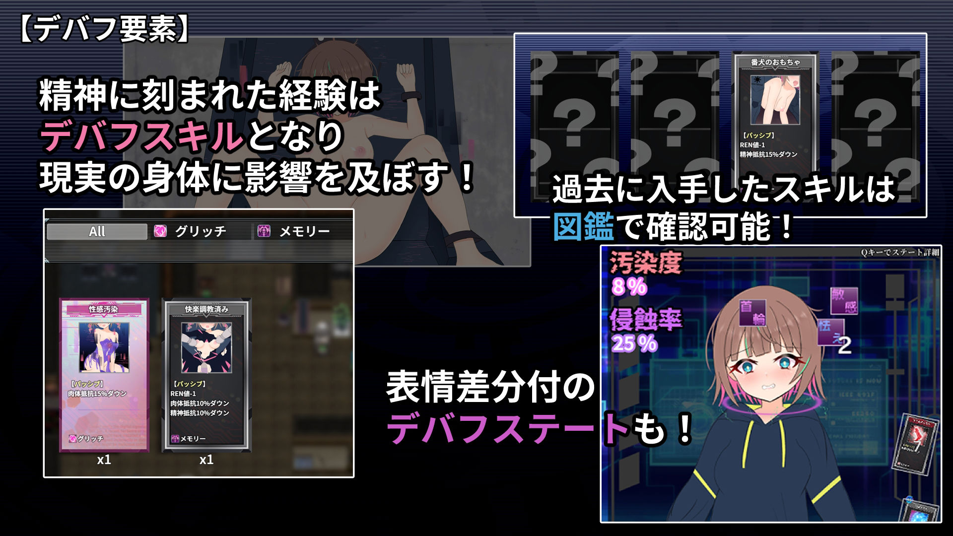 幻装少女ナギ -サイバーエロトラップダンジョン潜行録- 画像4