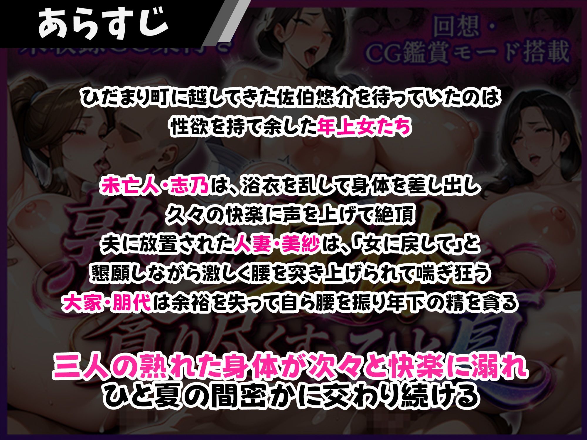 熟れた身体を貪り尽くすひと夏 1枚目