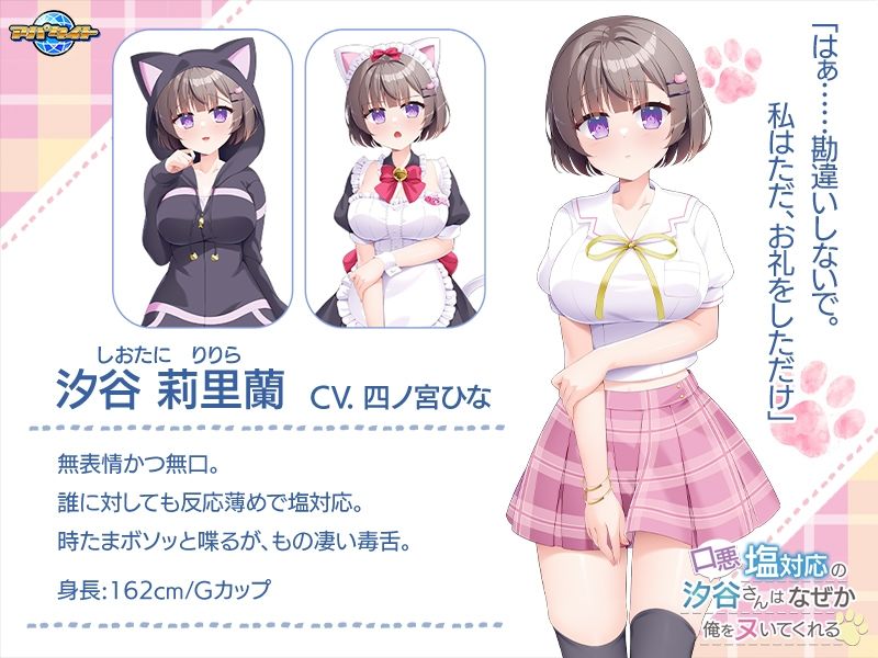 口悪塩対応の汐谷さんは、なぜか俺をヌいてくれる 画像2