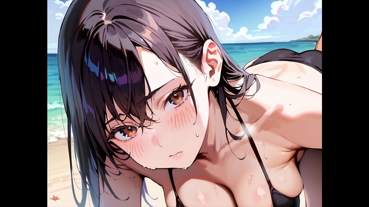 あの夏、憧れの先輩と二人きりの海水浴。 画像3