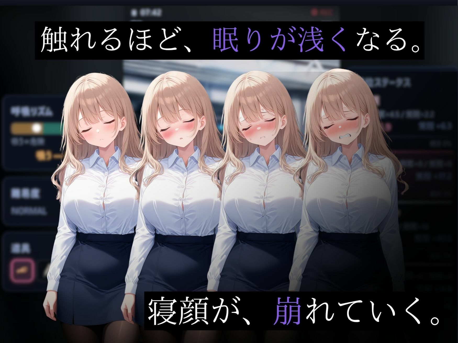 【スマホ対応】透視×時間停止 止まらない欲望と止まった時間〜通勤OL編〜 画像5