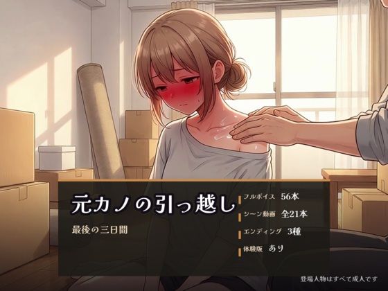 元カノの引っ越し 〜最後の三日間〜 攻略 (パコ太郎) | (d_811766)